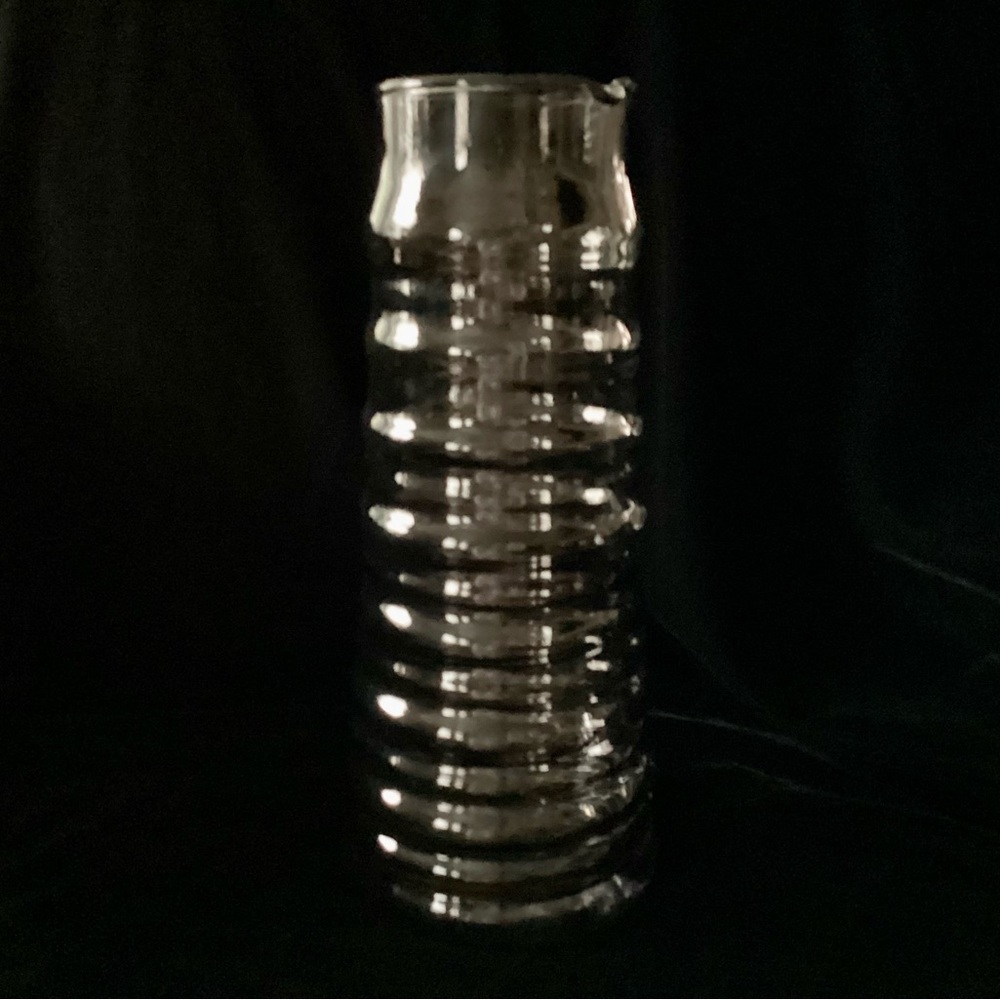 NIB Studio Nova Martini Pitcher with LIP, Smoky Glass
